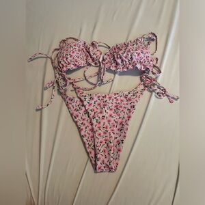 FLORAL BATHING SUIT